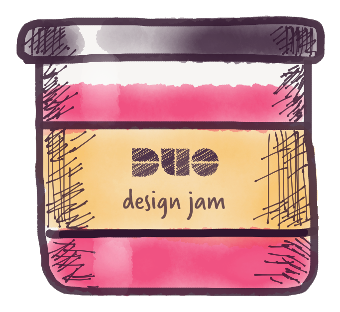 Design Jam sticker